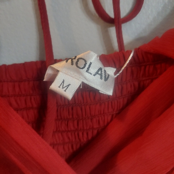 Surplus a-line mini dress size medium Burgundy - Picture 8 of 12